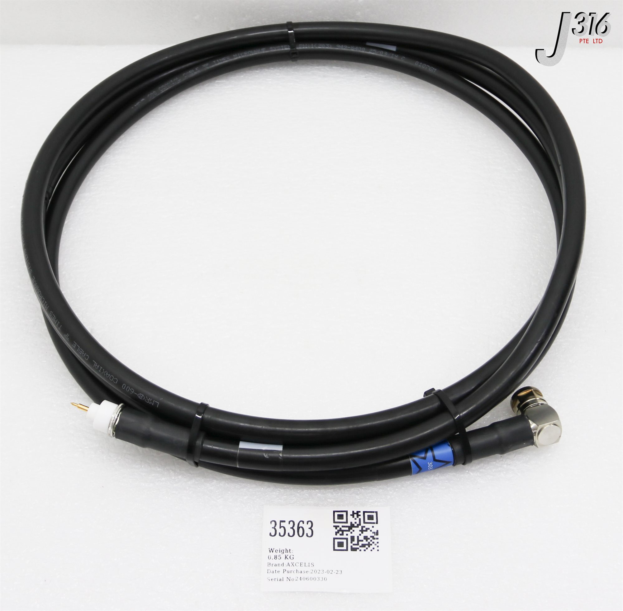 35363 AXCELIS RF CABLE, LENGTH: 3.5M (PARTS) 160021490 | eBay
